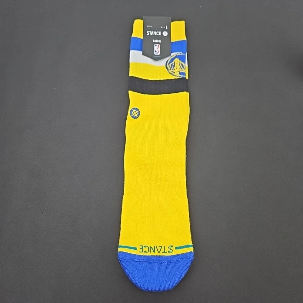 Stance x‎ NBA Golden State Warriors ST Crew Socks Men's Large Size 9-13 New